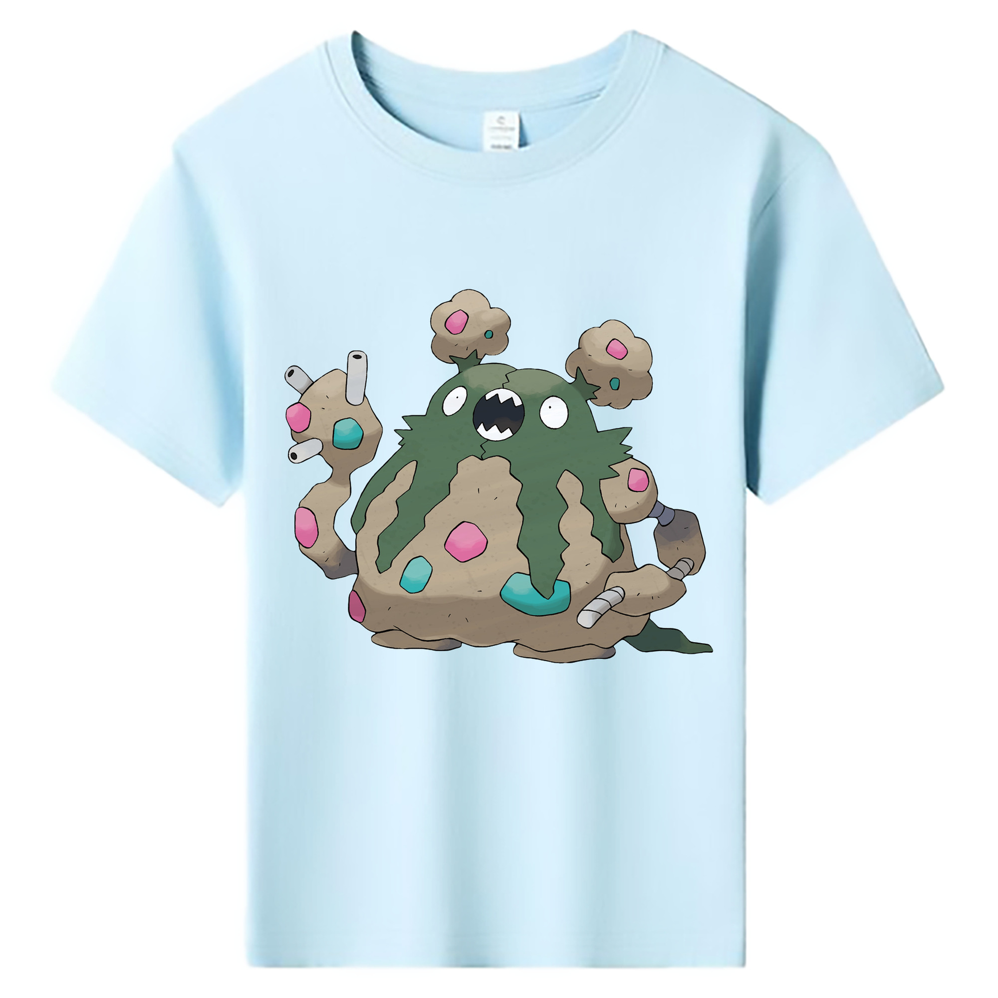 （画像用） ポケットモンスター Pokémon 綿100％キッズTシャツ（フロントプリント）